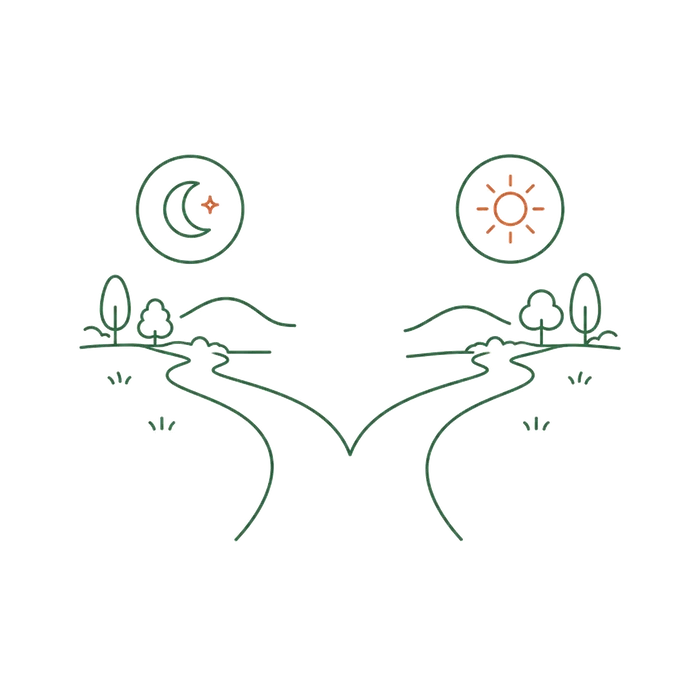 通夜と葬儀どちらに参列するかのイメージイラスト